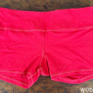WOD Gear 3" Red Shorts